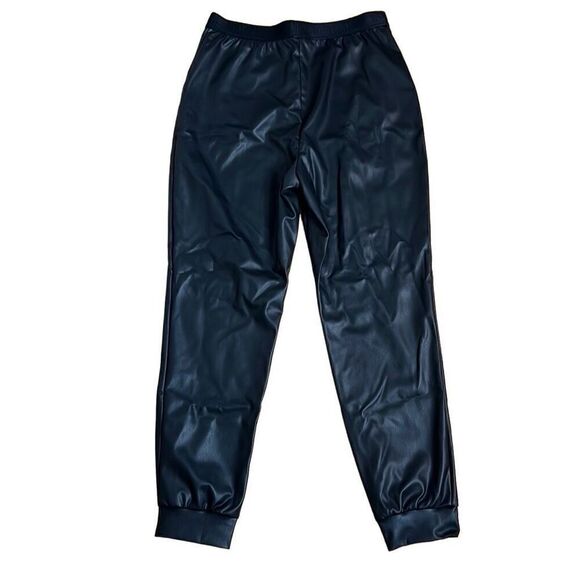 NWT Wolford Vegan Leather Trouser Pants Black L - Picture 12 of 16